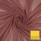 12 COLOURS Soft Power Mesh 4 Way Stretch Net Dress Dance Lingerie Fabric 58"