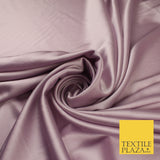 OVER 30 COLOURS Fine Silky Smooth Liquid Sateen Satin Dress Fabric Drape Lining