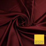 OVER 30 COLOURS Fine Silky Smooth Liquid Sateen Satin Dress Fabric Drape Lining