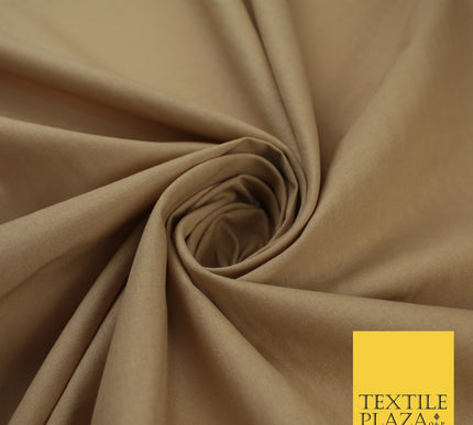 30 COLOURS - Plain Smooth Cotton Square Soft Fabric Dress Material Decor 56"
