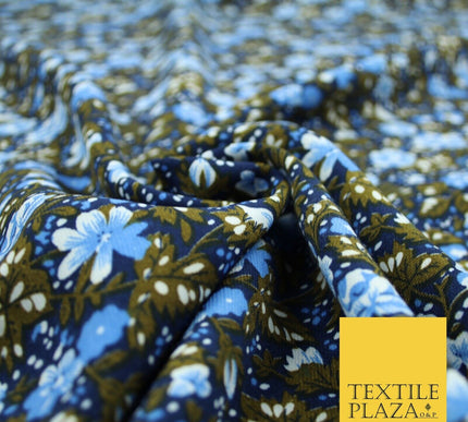 Mix Floral Animal Abstract Printed Fine Crepe Polyester Summer Dress Fabric 58"