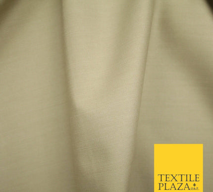 STONE BEIGE Stretch Cotton Drill Fabric Twill Upholstery Uniform Work 57" 7190