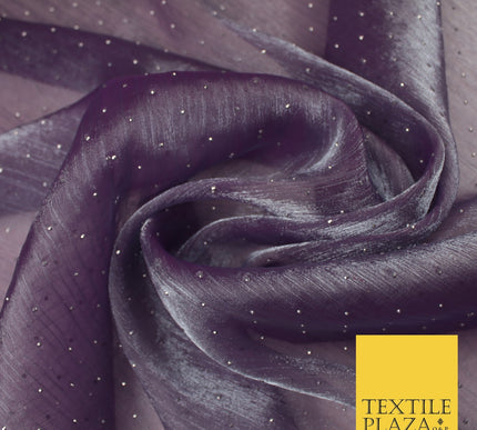 13 COLOURS Premium Dew Drop Crush Organza Bridal Wedding Dance Dress Fabric 57"