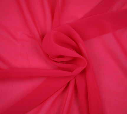 OVER 25 COLOURS Premium Plain Dyed Chiffon Fine Soft Georgette Dress Sari Fabric