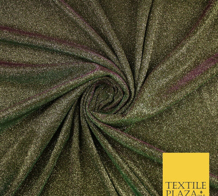 OVER 20 COLOURS - Sparkly Two Tone Glitter Stretch Shimmer Moonlight Fabric 56"