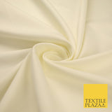 16 COLOURS - Plain Soft Smooth Crisp 100% Polyester Dress Fabric Suiting Craft