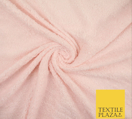 3 COLOURS - Premium Soft Faux SHERPA Fleece Fabric Material - 320GSM - 60"