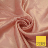 36 COLOURS - Fine Silky Metallic Foil Shimmer Satin Georgette Dress Fabric Drape
