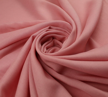 42 COLS Luxury Soft Plain Non-Stretch Spun Rayon Viscose Fabric Dress Drapes 52"