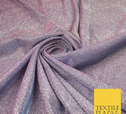 OVER 20 COLOURS - Sparkly Two Tone Glitter Stretch Shimmer Moonlight Fabric 56"