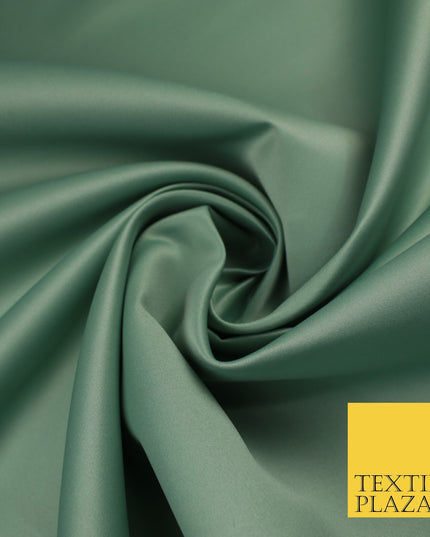 46 COLOURS Premium Plain Smooth Heavy Matt Duchess Bridal Satin Fabric Dress 60"