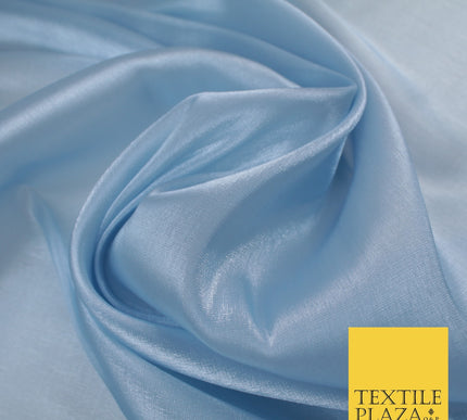 19 COLOURS Premium Stretch Organza Bridal Wedding Dance Dress Fabric 58"