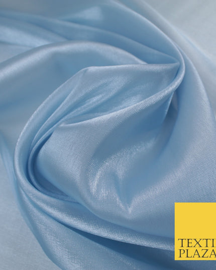 19 COLOURS Premium Stretch Organza Bridal Wedding Dance Dress Fabric 58"