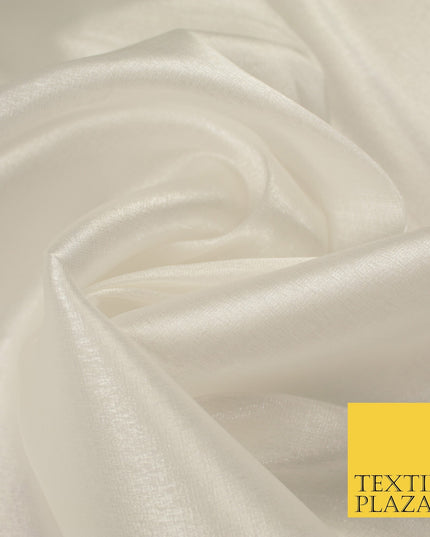 19 COLOURS Premium Stretch Organza Bridal Wedding Dance Dress Fabric 58"