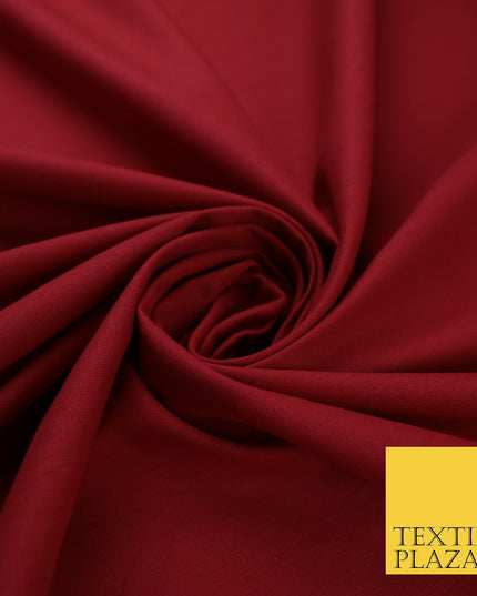 30 COLOURS - Plain Smooth Cotton Square Soft Fabric Dress Material Decor 56"