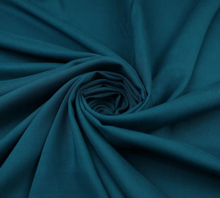 42 COLS Luxury Soft Plain Non-Stretch Spun Rayon Viscose Fabric Dress Drapes 52"
