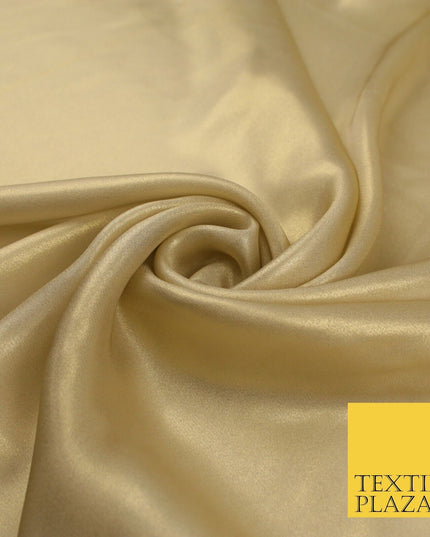36 COLOURS - Fine Silky Metallic Foil Shimmer Satin Georgette Dress Fabric Drape