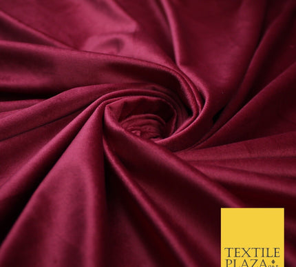 17 COLOURS - LUXURY Plush Plain Stretch Velvet Velour Fabric Material Craft 59"