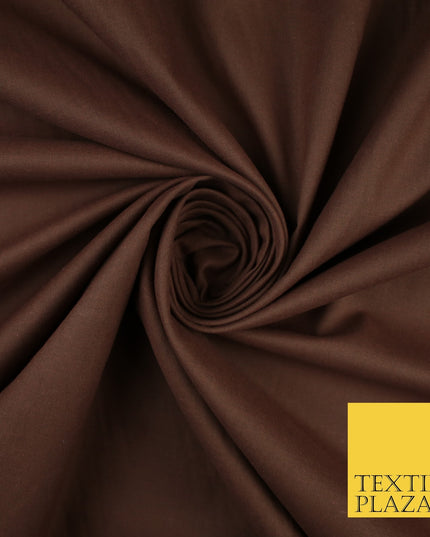 30 COLOURS - Plain Smooth Cotton Square Soft Fabric Dress Material Decor 56"