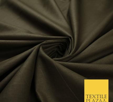 30 COLOURS - Plain Smooth Cotton Square Soft Fabric Dress Material Decor 56"