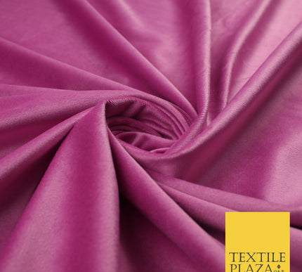 17 COLOURS - LUXURY Plush Plain Stretch Velvet Velour Fabric Material Craft 59"