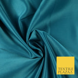 Luxury Plain Smooth Matt Duchess Satin Dress Fabric Material Bridal Wedding 58"
