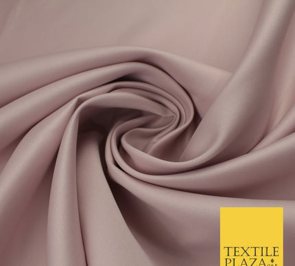 46 COLOURS Premium Plain Smooth Heavy Matt Duchess Bridal Satin Fabric Dress 60"