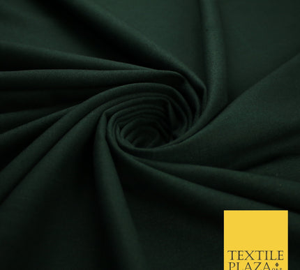 OVER 20 COLOURS - Plain Soft LINEN LOOK 100% Polyester Fabric Dress Craft 54"