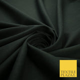 OVER 20 COLOURS - Plain Soft LINEN LOOK 100% Polyester Fabric Dress Craft 54"