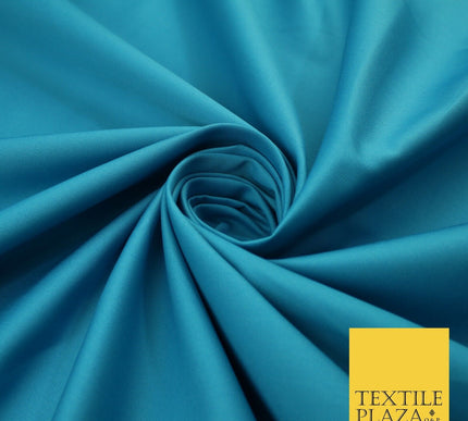 OVER 20 COLOURS - Polycotton Drill Fabric Twill Uniform Workwear Dress Craft 61"