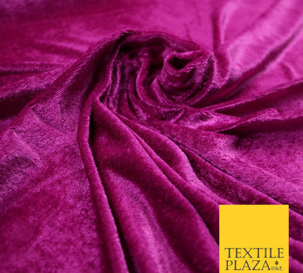 OVER 25 COLOURS Soft Plain Stretch Velvet Velour Fabric Material Dress Craft 58"
