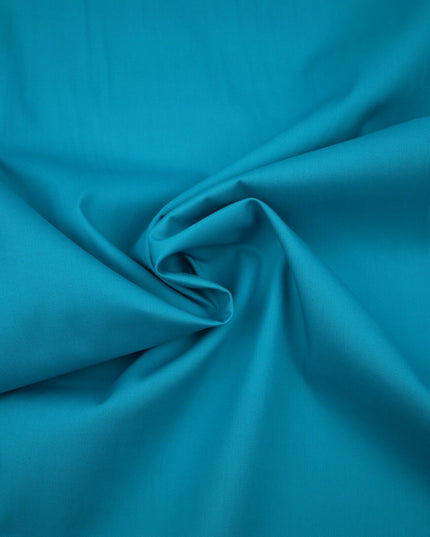 PREMIUM POPLIN 100% PURE COTTON SOLID PLAIN DYED FABRIC DRESS CRAFT MATERIAL 59"