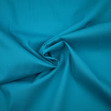 PREMIUM POPLIN 100% PURE COTTON SOLID PLAIN DYED FABRIC DRESS CRAFT MATERIAL 59"