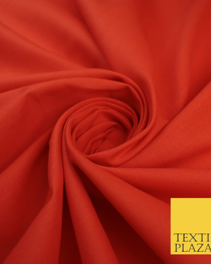 30 COLOURS - Plain Smooth Cotton Square Soft Fabric Dress Material Decor 56"