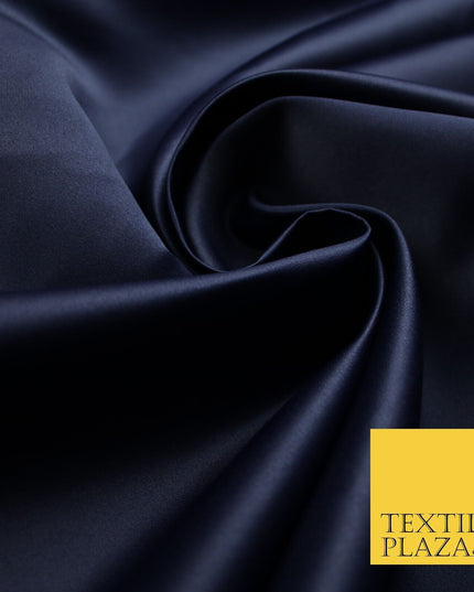 46 COLOURS Premium Plain Smooth Heavy Matt Duchess Bridal Satin Fabric Dress 60"