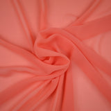 OVER 25 COLOURS Premium Plain Dyed Chiffon Fine Soft Georgette Dress Sari Fabric