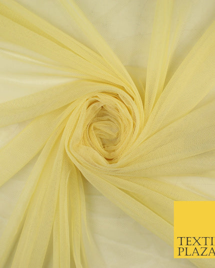 12 COLOURS Soft Power Mesh 4 Way Stretch Net Dress Dance Lingerie Fabric 58"