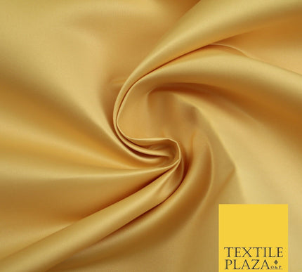 46 COLOURS Premium Plain Smooth Heavy Matt Duchess Bridal Satin Fabric Dress 60"