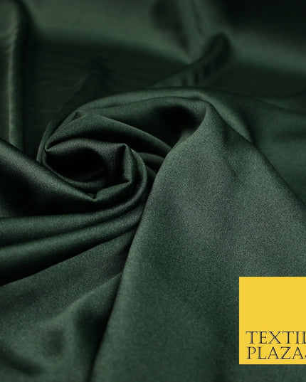 30 COLOURS- Silky Smooth Stretch Twinkle Sparkle Satin Dress Fabric Drape Lining