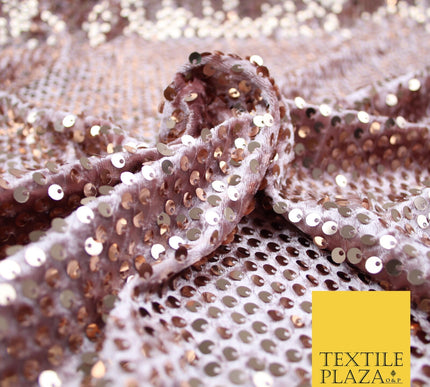 Luxury Sequin Embroidered Stretch Velvet Dress Fabric Fashion Party Upholstery