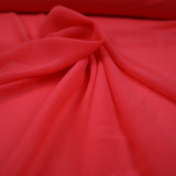 OVER 25 COLOURS Premium Plain Dyed Chiffon Fine Soft Georgette Dress Sari Fabric