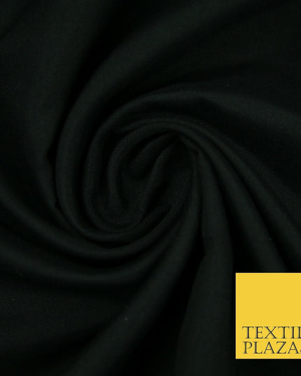Plain Smooth 100% Polyester 230cm EXTRA WIDE Sheeting Fabric Material 7 COLOURS