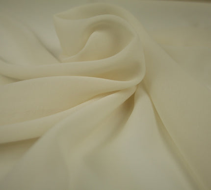 OVER 25 COLOURS Premium Plain Dyed Chiffon Fine Soft Georgette Dress Sari Fabric