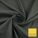 OVER 20 COLOURS - Plain Soft LINEN LOOK 100% Polyester Fabric Dress Craft 54"