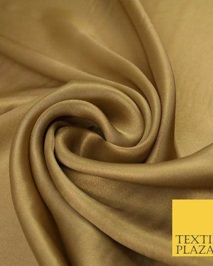 36 COLOURS - Fine Silky Metallic Foil Shimmer Satin Georgette Dress Fabric Drape