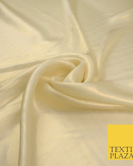 36 COLOURS - Fine Silky Metallic Foil Shimmer Satin Georgette Dress Fabric Drape