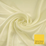 36 COLOURS - Fine Silky Metallic Foil Shimmer Satin Georgette Dress Fabric Drape