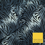 Mix Floral Animal Abstract Printed Fine Crepe Polyester Summer Dress Fabric 58"