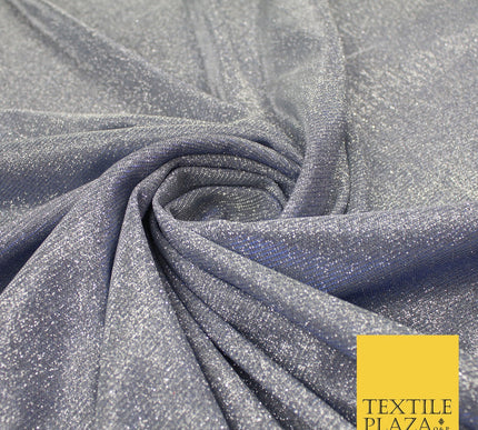 OVER 20 COLOURS - Sparkly Two Tone Glitter Stretch Shimmer Moonlight Fabric 56"