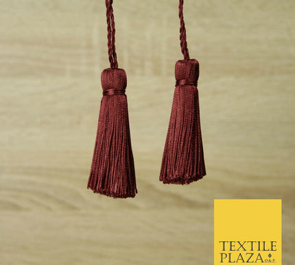 70 COLOURS Luxury Silk Soft Thread Tassels Latkans Cushion Sewing Craft Curtains
